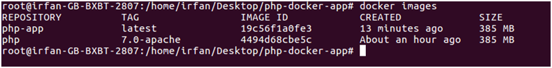 Docker Php application 4